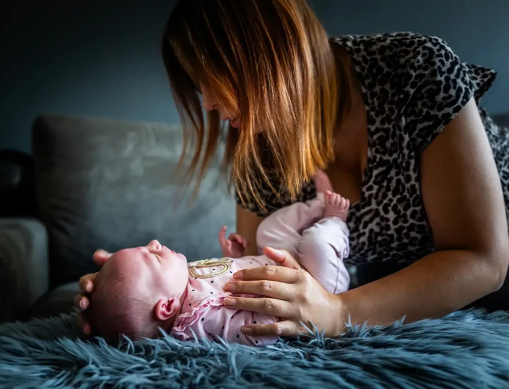 Newborn Day in a life fotografie